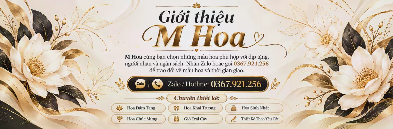 Ảnh bìa Shop hoa tươi Xã Tiên Lãng Hải Phòng - Hoa gửi trao, tình ở lại